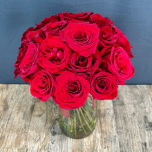 Load image into Gallery viewer, French Pavé Two Dozen Roses - The Blooming Idea