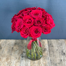 Load image into Gallery viewer, French Pavé Two Dozen Roses - The Blooming Idea
